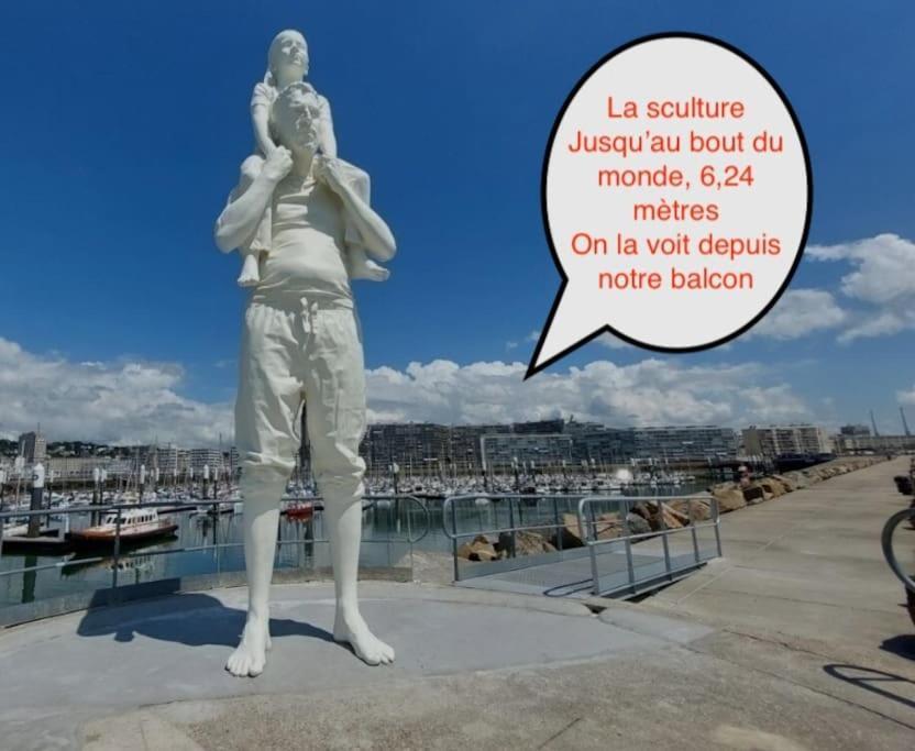 Le Cocon De Jade, La Mer A Perte De Vue Le Havre Buitenkant foto